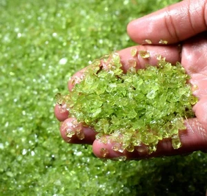 Natural 500 Carat Pakistan Peridot Gemstone Rough Lot Investment Grade - Picture 1 of 12