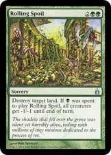 ROLLING SPOIL ~mtg NM Ravnica CoG Unc x1