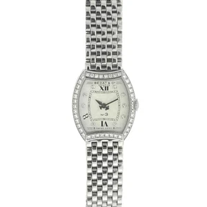 Bedat & Co No 3 Diamond Bezel and Dial Stainless Steel Ladies Watch - Picture 1 of 10