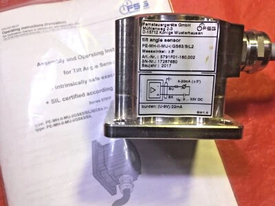 FSG Tilt Angle Sensor PE-MH-II-MU-I/GS63/SIL2 - Image 1 of 4