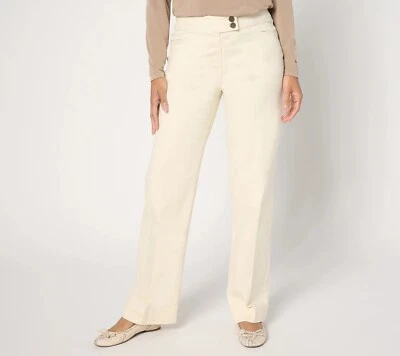 Jean Susan Graver Regular Elástico Denim Pierna Ancha - Crudo (Talla 4) a667790 Foto 1 de 4