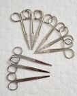Grooming Nose Facial Eyelashes Manicure Beauty Scissors Pre-Owned Lot of 9 Gift