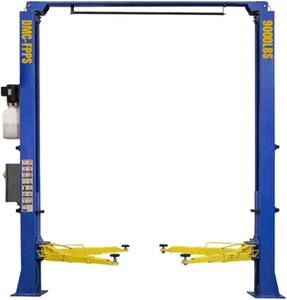 Elevador de 2 postes 220 V 9000 libras para auto camión elevador de alta resistencia sobre la cabeza para automóvil - Imagen 1 de 8