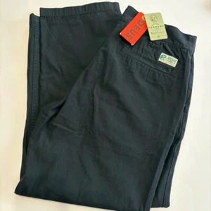 Pantalones de trabajo Deus Ex Machina personalizados para motocicleta 34 Phantom negros Nico de lona - Imagen 1 de 7