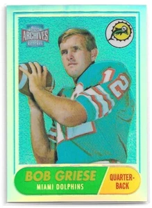 2001 Topps Archives Reserve #11 Bob Griese Miami Dolphins px4cb - Imagen 1 de 1