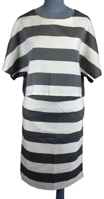 Co Ord набор карандаш юбка блузка балкон и кровать японский дизайнер в полоску Великобритании 6 - Изображение 1 из 4