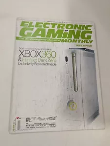 EGM/Electronic Gaming Monthly Magazine July 2005 #193 Xbox 360 Perfect Dark Zero - Picture 1 of 4