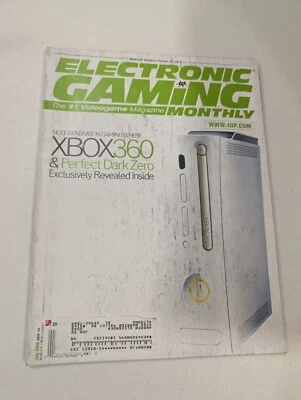 EGM/Electronic Gaming Monthly Magazine July 2005 #193 Xbox 360 Perfect Dark Zero - Image 1 of 4