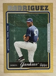 FELIX RODRIGUEZ - 2005 Topps GOLD [1516/2005] #615 - NEW YORK YANKEES - Picture 1 of 2