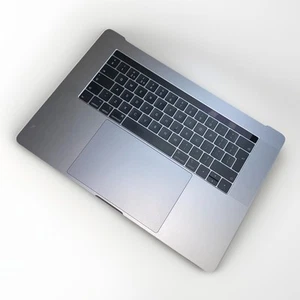 MacBook Pro 15" A1990 2018 2019 Keyboard Palmrest UK Cover w/Battery Space Grey - Picture 1 of 7