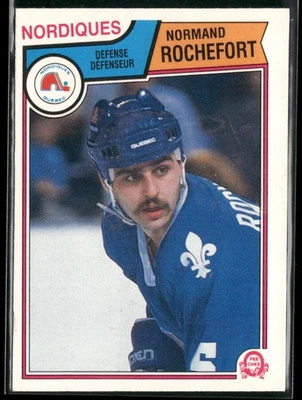 1983-84 O-Pee-Chee Normand Rochefort #300 Quebec Nordiques - Image 1 of 2