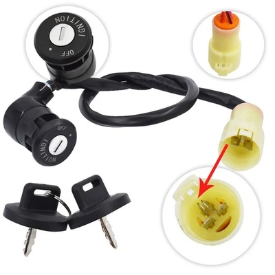 35100-HM7-003 Ignition Switch Key FOR HONDA FOREMAN 400 TRX400FW 4x4 1995-2003 - Image 1 of 4