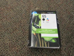 HP 65 Schwarz & Dreifarbig Original Tintenpatronen Ablaufdatum 05/27 - Bild 1 von 1