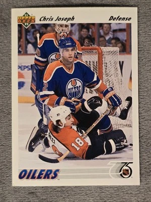 1991-92 Upper Deck - Chris Joseph #436 - Image 1 of 2