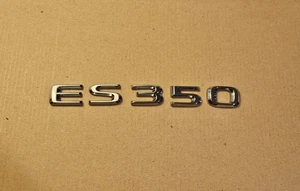 OEM 2007-2020 LEXUS ES350 ES 350 REAR EMBLEM LOGO BADGE TRUNK LETTERS CHROME - Bild 1 von 3