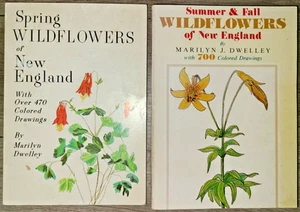 2 PBs, Spring / Summer & Herbst Wildflowers of New England by Marilyn Dwelley 1973 - Bild 1 von 21