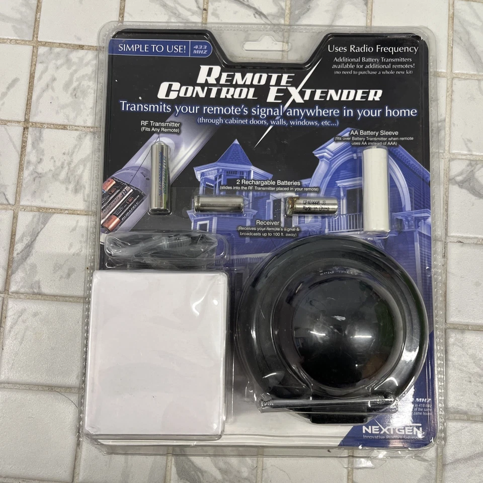 Nextgen Remote Extender 433Mhz Multi Room Remote Control Extender NIB READ! - Image 1 of 4