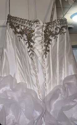 Vestido de novia princesa comprado en Collerville TN. Usado UNA VEZ Foto 1 de 4
