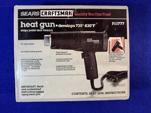 Craftsman Heißluftpistole Abbeizer 730-830 Grad 120V Modell #911777 FUNKTIONIERT - Bild 1 von 6
