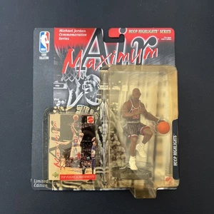 Figurina Mattel Maximum Air Michael Jordan Top Flight Achievements 1999 con scheda - Foto 1 di 5