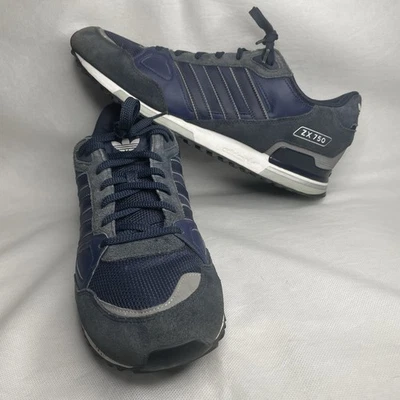 Adidas ZX 750 Suede Trainer Sneakers Mens Size US 13 Navy Blue Shoes G47137 - Image 1 of 4