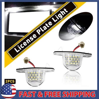 WHITE LED License Plate Light Lamp For Honda CRV/Fit/Odyssey/Element - Изображение 1 из 4