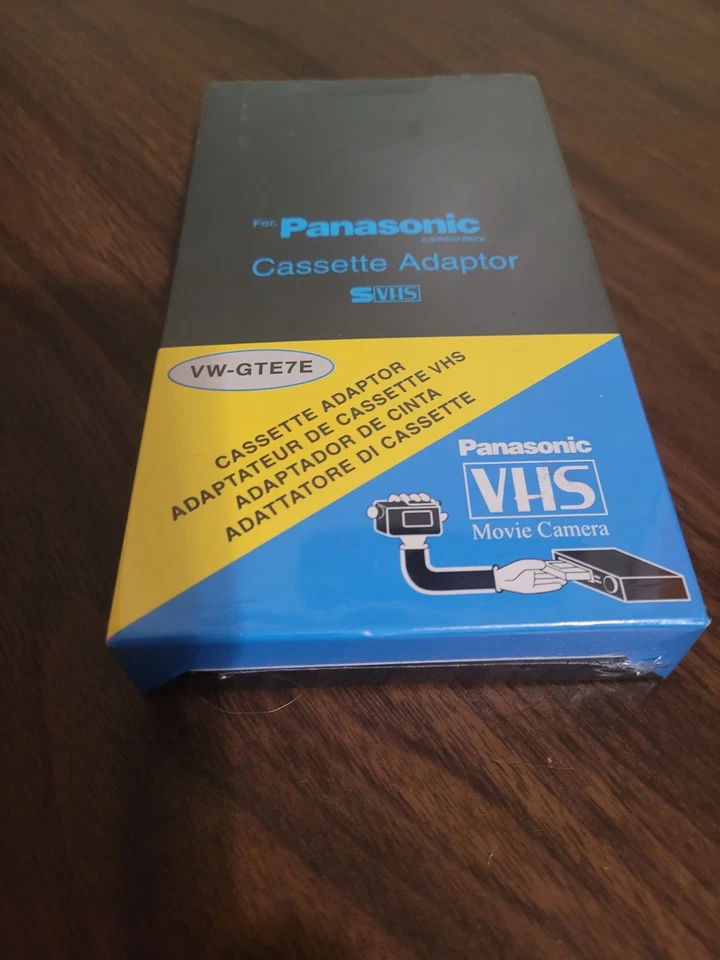 Panasonic Vhs-c to VHS Cassette Adapter Motorized Vw-gte7e