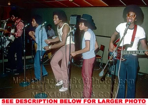 MICHAEL JACKSON 12yr Old IN STUDIO wBROS 1RAR8x10 PHOTO - Picture 1 of 1