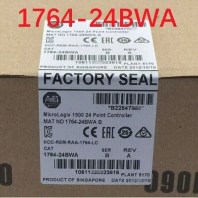 New Allen-Bradley 1764-24BWA SER B MicroLogix1500 24 Point Controller 1764 24BWA - Image 1 of 4