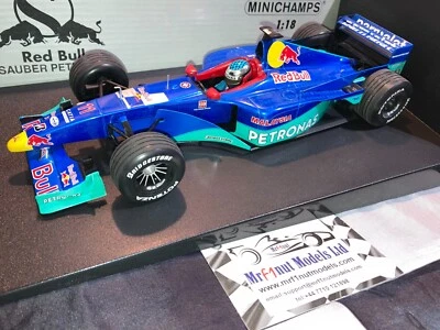 1:18 Minichamps #180990011 Jean Alesi Sauber C18 #11 1999 - Image 1 of 4