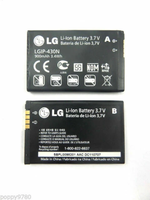 LG - Original Battery Lgip-430n