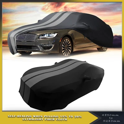 For Lincoln MKZ MKS Stain Stretch Indoor Custom Grey Line Car Cover Foto 1 de 4