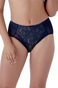 Berlei Navy Blue Deep Briefs Knickers Beauty Light Control Briefs B523 Knickers - Picture 1 of 4