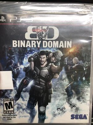BINARY DOMAIN BRAND NEW & FACTORY SEALED PS3 - Image 1 of 4