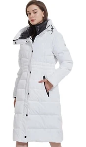 IKAZZ Thickened Warm Insulated Jacket with Hood White Women’s Size XXL - Picture 1 of 8