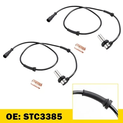 2X Rear ABS Wheel Speed Sensors STC3385 ALS1909 for Land Rover Range 94-2002 A1 - Image 1 of 4