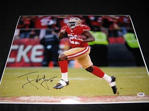 Frank Gore San Francisco 49ers Signed 16x20 Photo PSA - Picture 1 of 2