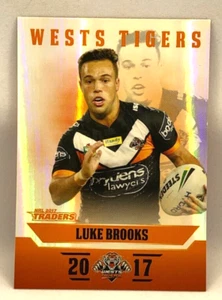 2017 NRL Traders Parallel #PS152 Luke Brooks Wests Tigers - Picture 1 of 2