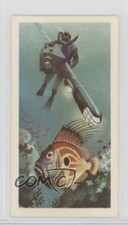 1974 Brooke Bond The Sea: Our Other World Tea Tugs Under Water #41 7ut