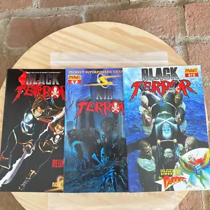 Black Terror (Dinamite) #12 #9 #4 quasi nuovo - 9.2 2010 Alex Ross Cover - Foto 1 di 1
