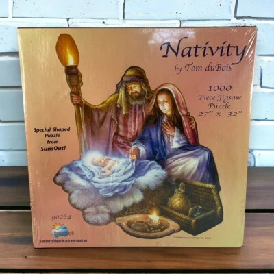Rompecabezas Belén Sellado por Tom duBois 1000 Piezas 27" x 32" SunsOut #90284 Foto 1 de 4
