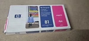 HP Druckkopf Printhead Cleaner 81 C4952A Magenta Designjet (2012) Neu - Bild 1 von 2