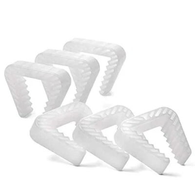 LouMaxx Fensterstopper 6er Set – Fenster Klammer Gummi – Klemmschutz Fenster  - Bild 1 von 4