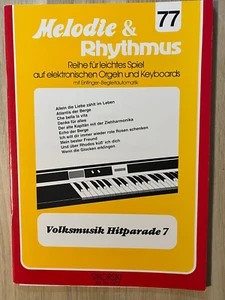 Notenheft  Melodie + Rhytmus Band 77  - Volksmusik Hitparade 7 - Bild 1 von 2