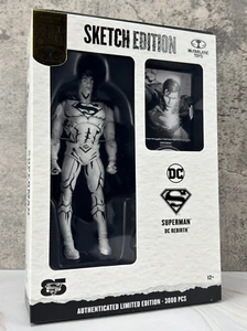 DC Multiverse SDCC Superman Rebirth Sketch Ed. "Figura exclusiva Gold Label 7""" - Imagen 1 de 4