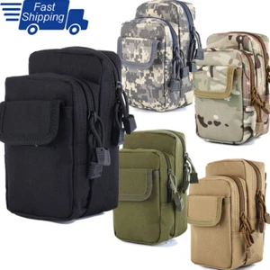 Bolsa Táctica Molle Cintura Cintura Fanny Paquete Bolso Militar Senderismo Teléfono Bolsillo Bolso - Imagen 1 de 16