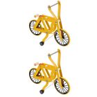  Set of 2 Plastic Parrot Bicycle Fitness Educational Toys Bird Exercise
