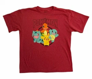 ☡☡Camiseta Pokémon Jóvenes Pikachu Grupo Inicial Breather Rojo - Talla Grande� - Imagen 1 de 6