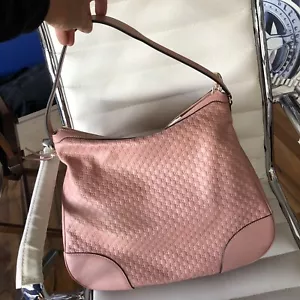 Gucci Tasche Leder groß rosa Guccissima - Bild 1 von 10