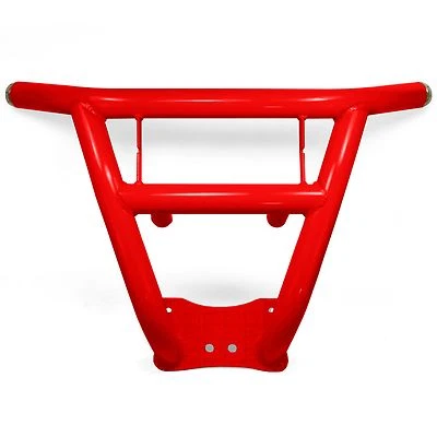 Front Steel Bumper Red Powdercoated Custom Tubular for RZR XP1000 & S 900 UTV - Image 1 of 4